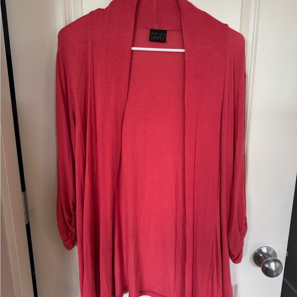 Modcloth Women's Salmon pink Sweater
